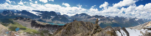 Cirque Peak panorama