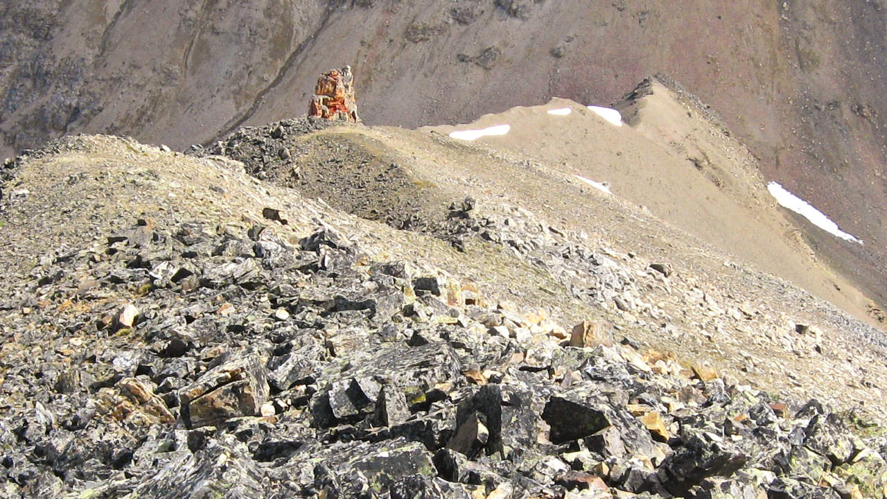 Molar Ridge from the Summit