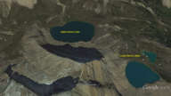Google Earth view of Devon Lakes