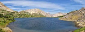 Ptarmigan Lake from Boulder Pass
